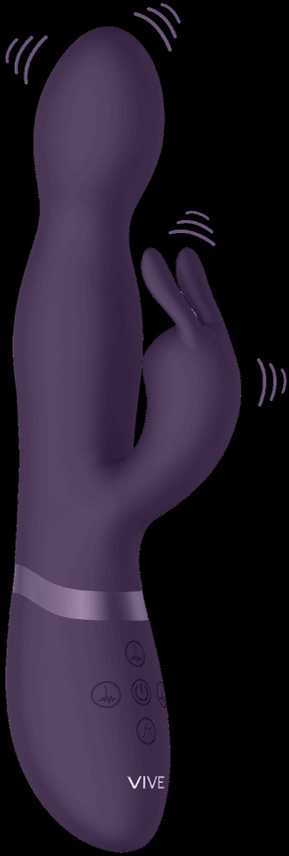 Vive By Shots ShotsToys Rabbit vibratorius - 360degrees Rabbit - Violetinė