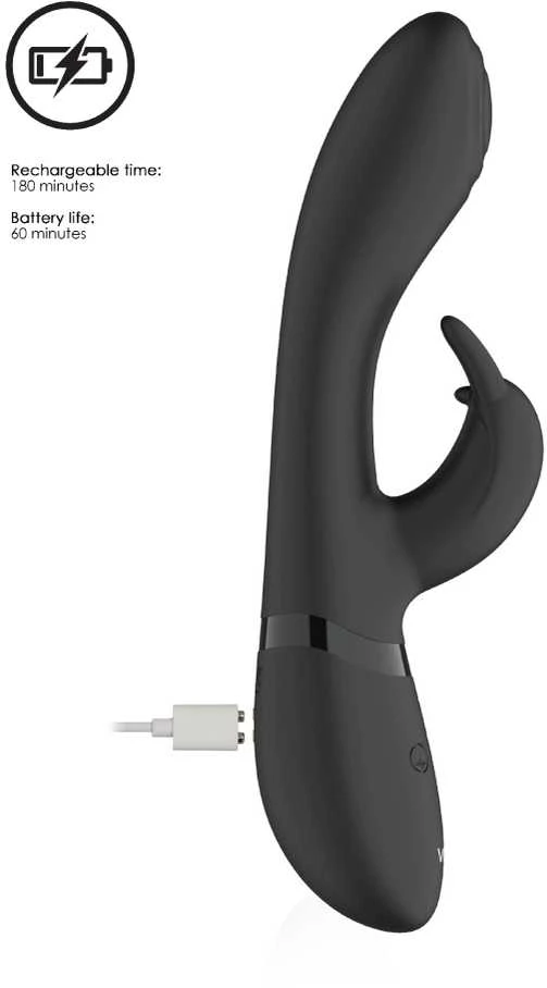 Vive By Shots ShotsToys Wibrator - Pulse G-spot Rabbit - Juodas
