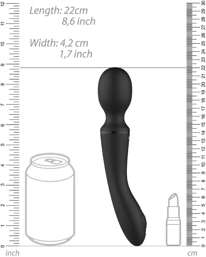 Vive By Shots ShotsToys Wand Vibrator - Wand & Vibrator - Juodas