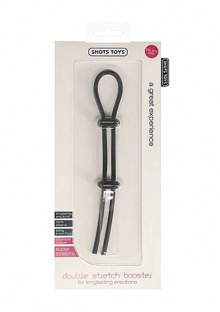 ShotsToys Varpos spaustukas erekcijos žiedas sex lasso