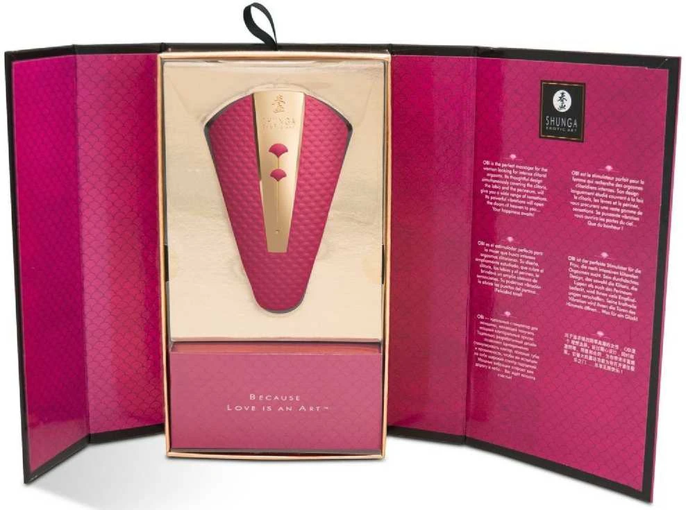 Shunga - Obi Intimate Massager Rasberry