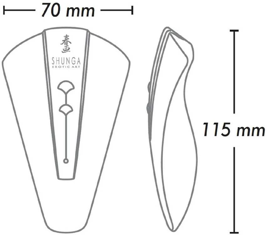 Shunga - Obi Intimate Massager Violetinė