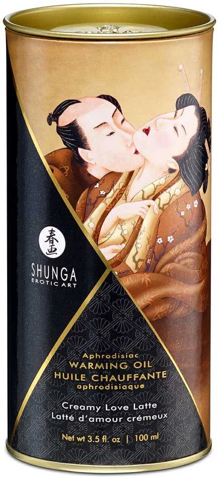 Shunga Kreminis aliejinis „Love Latte“ 100 ml