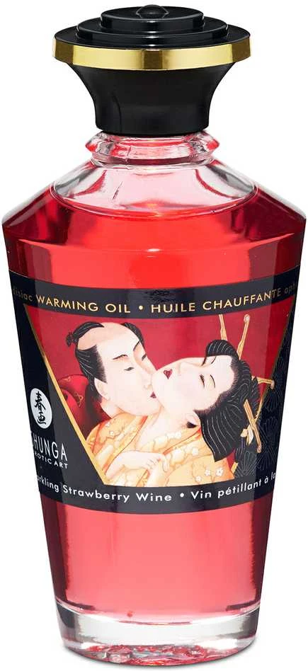 Shunga Oil Strawberry Wine 100 ml