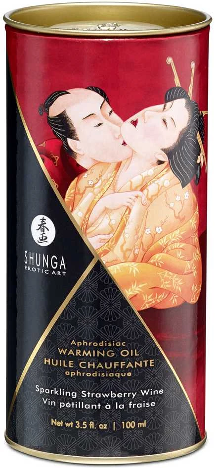 Shunga Oil Strawberry Wine 100 ml