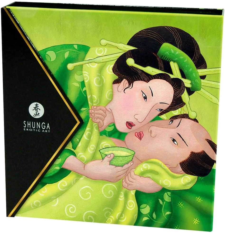 Geisha Secret Kit Exotic Green Tea masažo rinkinys