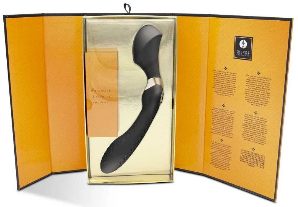 Shunga - Zoa Intimate Massager Juodas