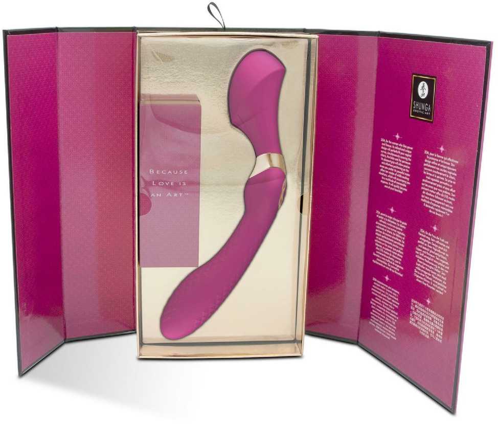 Shunga - Zoa Intimate Massager Raspberry