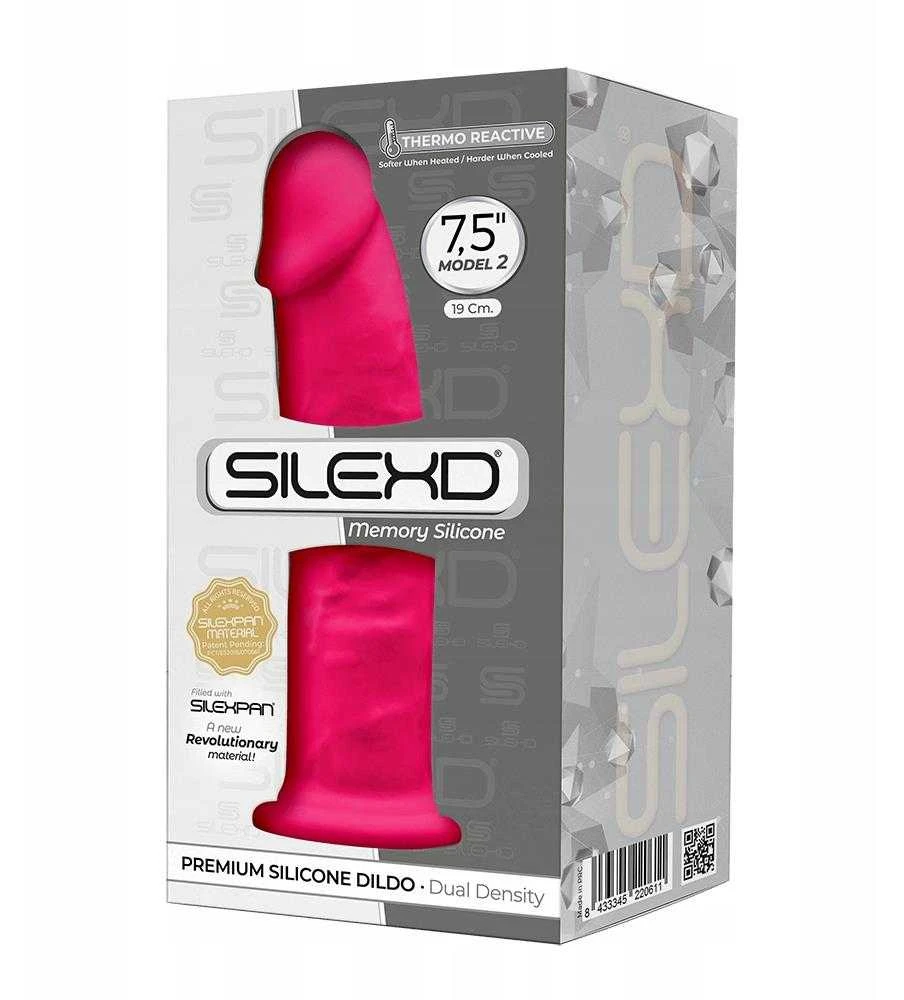 Silexd Dildo-SD.Model 2 (7.5") Rožinis BOX