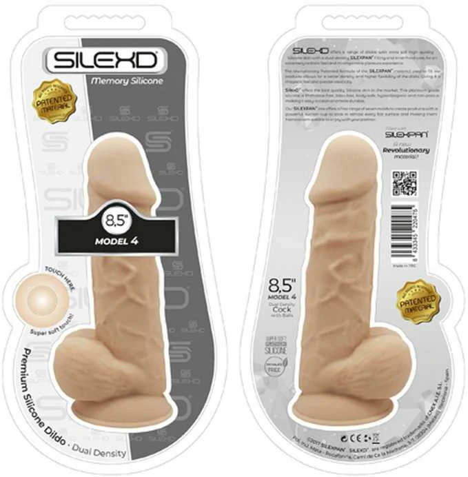 SILEXD - MODEL 1 REALISTIC PENIS PREMIUM SILEXPAN SILICONE 21,5 CM