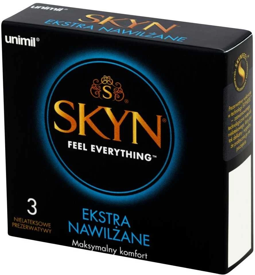 Skyn Extra Lubricated nelateksiniai prezervatyvai 3 vnt.