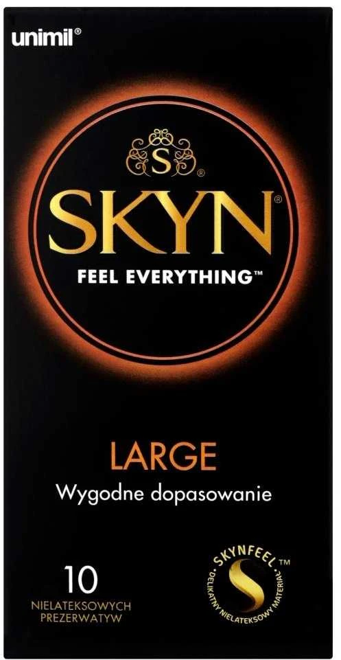 Skyn UNIMIL UNIMIL _ Syn didelių ne latekso prezervatyvai 10 vienetų