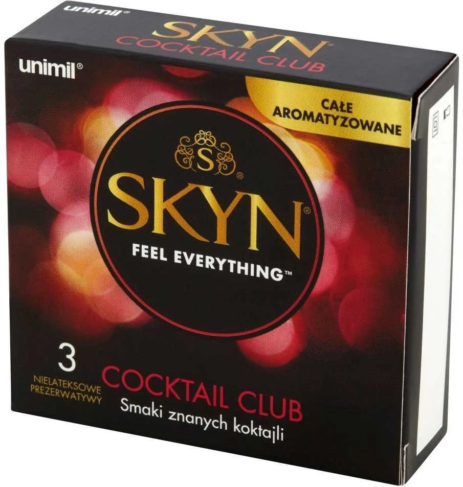Unimil „Skyn“ skonio lubrikuotų prezervatyvų mišinys, 3 vnt.