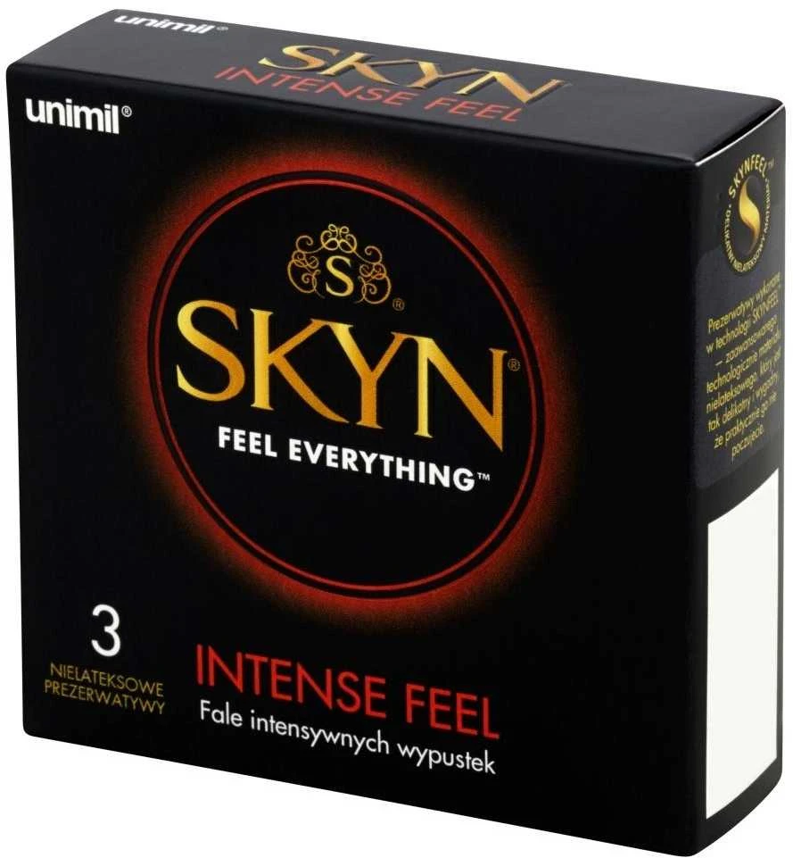 „Skyn“ prezervatyvai su taškeliais stimuliacijai ir lubrikacijai