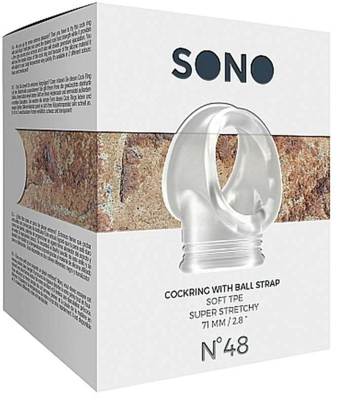 Sono By Shots Sono Nr.48 – veržliaraktis su rutuliniu dirželiu – permatomas
