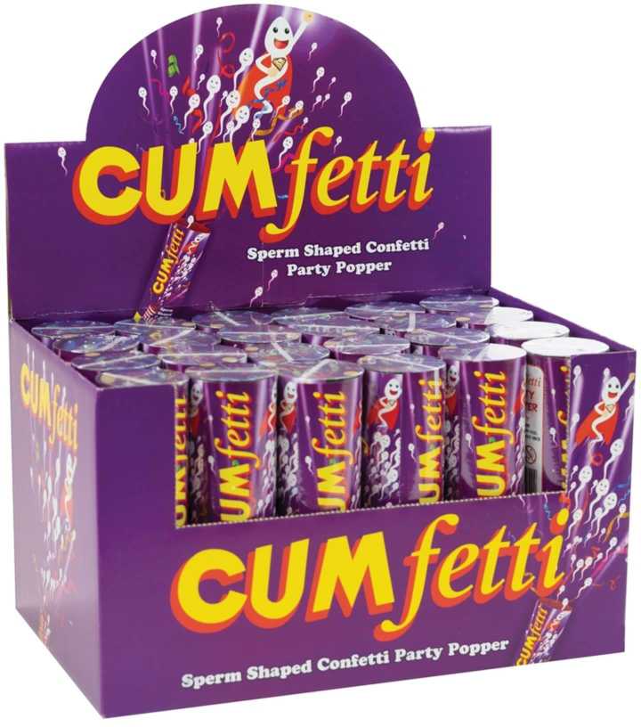 Spencer Fleetwood Cumfetti spermos formos konfeti vakarėlis