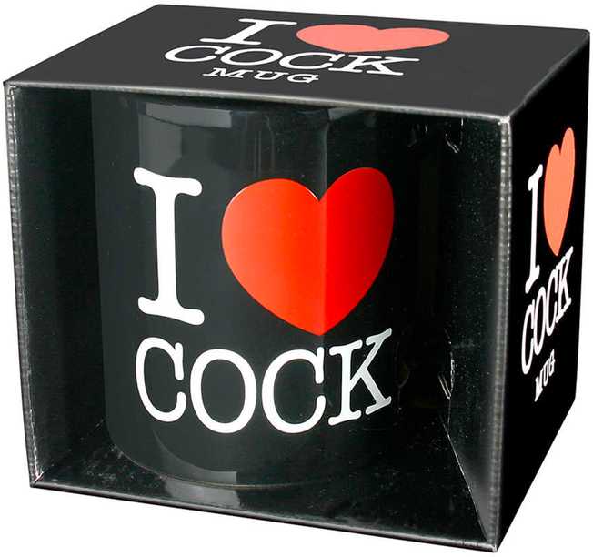 Spencer Fleetwood Puodelis I love Cock