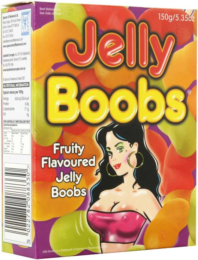 Spencer Fleetwood Breast formos želė pupelės - Jelly Boobs