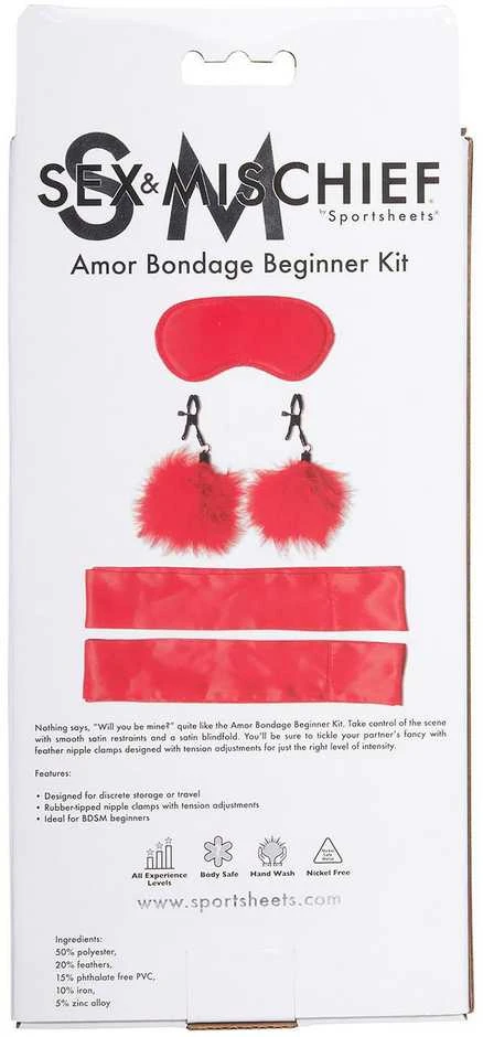 Sportsheets - Sex & Mischief Amor Bondage Beginner Kit