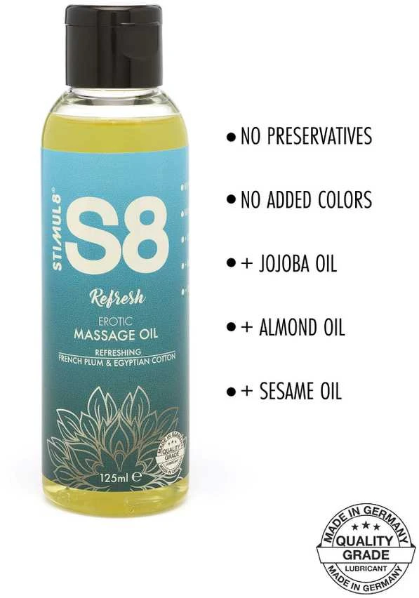 Stimul8 S8 Olejek do masażu S8 Massage Oil 125ml