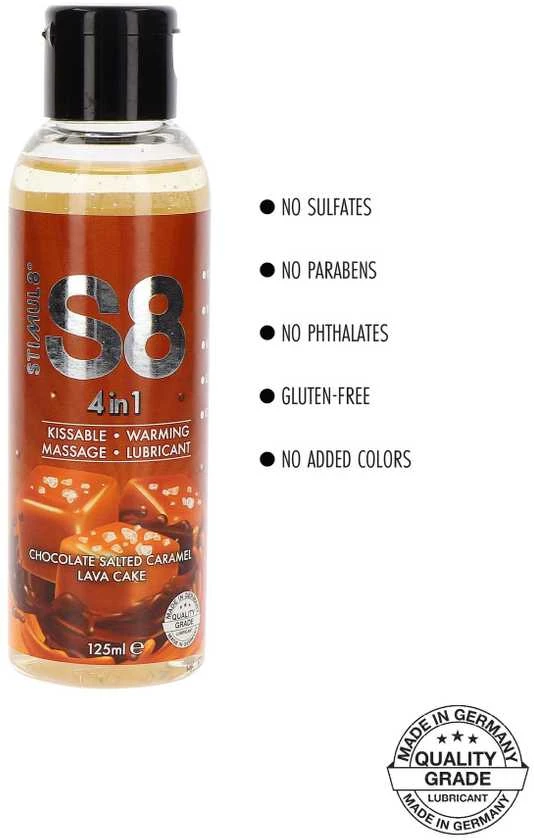 Stimul8 S8 S8 4-in-1 desertinis tepalas 125 ml šokolado