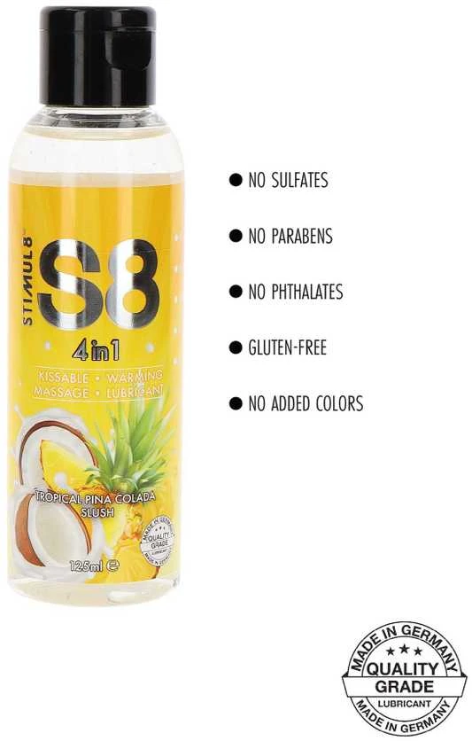 Stimul8 S8 S8 4-in-1 desertinis tepalas 125 ml ananasų