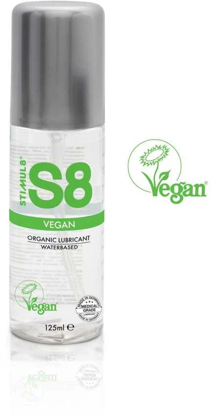 Stimul8 S8 S8 WB Vegan Lube 125ml Natural