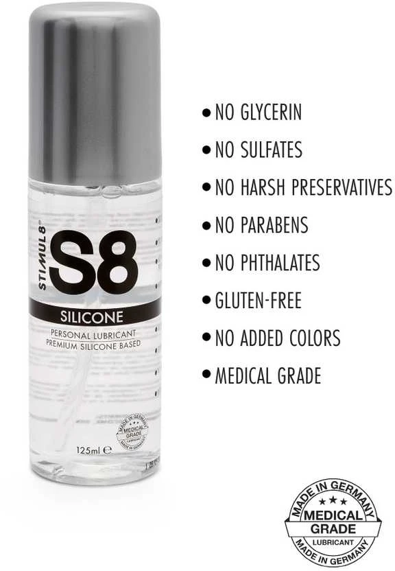 Stimul8 S8 Żel-S8 Premium Silicone Lube 125ml