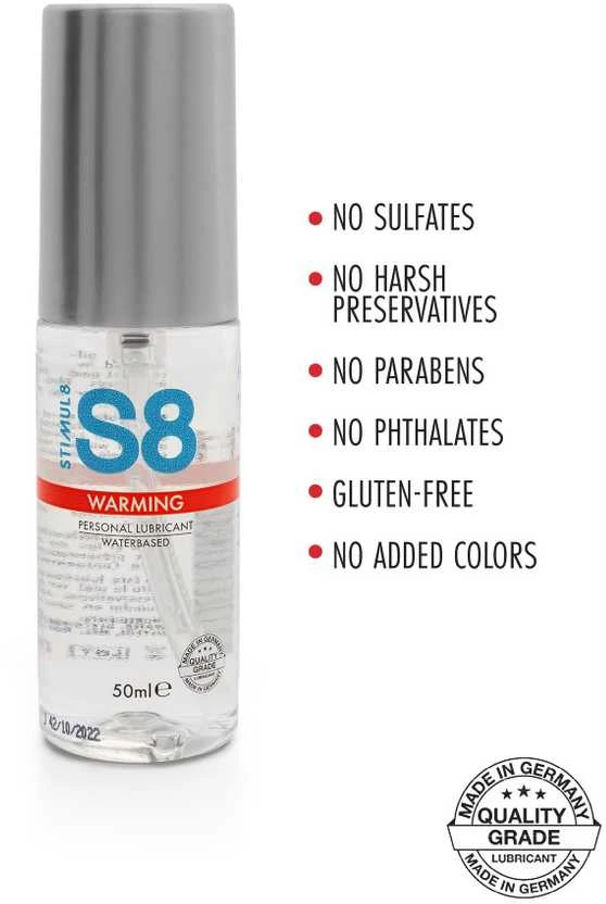 Stimul8 S8 Gel-S8 Warming WB Lube 50ml