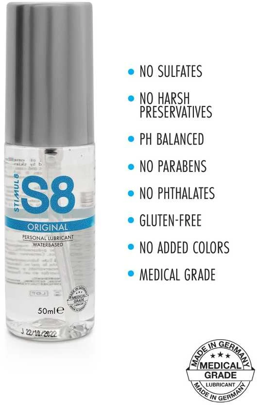 Stimul8 S8 Żel-S8 Waterbase Lube 50ml