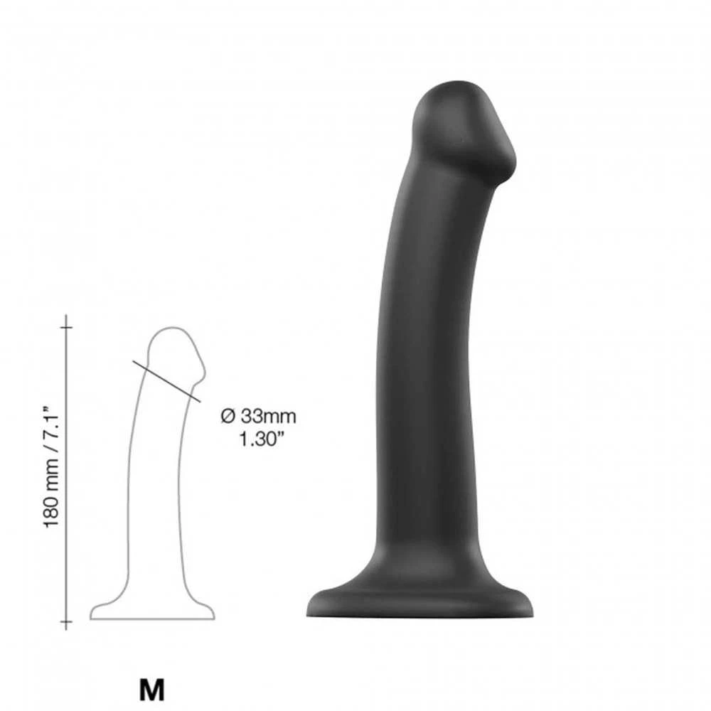 Strap On Me Semi-Real.Dildo M Juodas