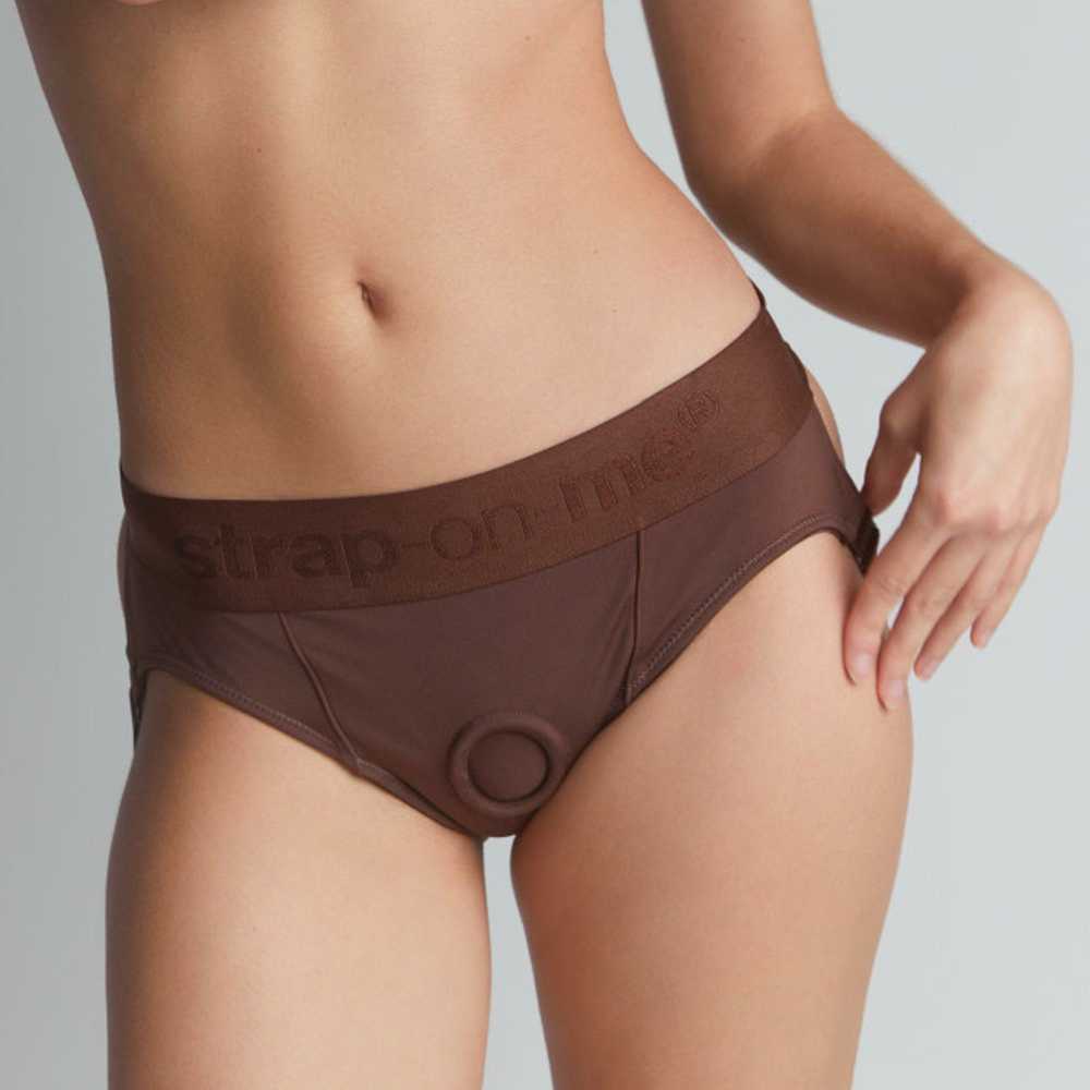 Strap On Me DIRKTAI APAŠINIAI HEROINE - XL - ŠOKOLADAS