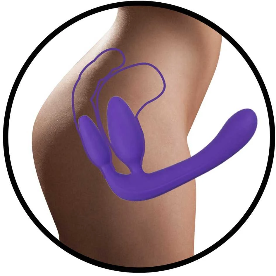 Strapless Strap On Užsegamas petnešėlėmis