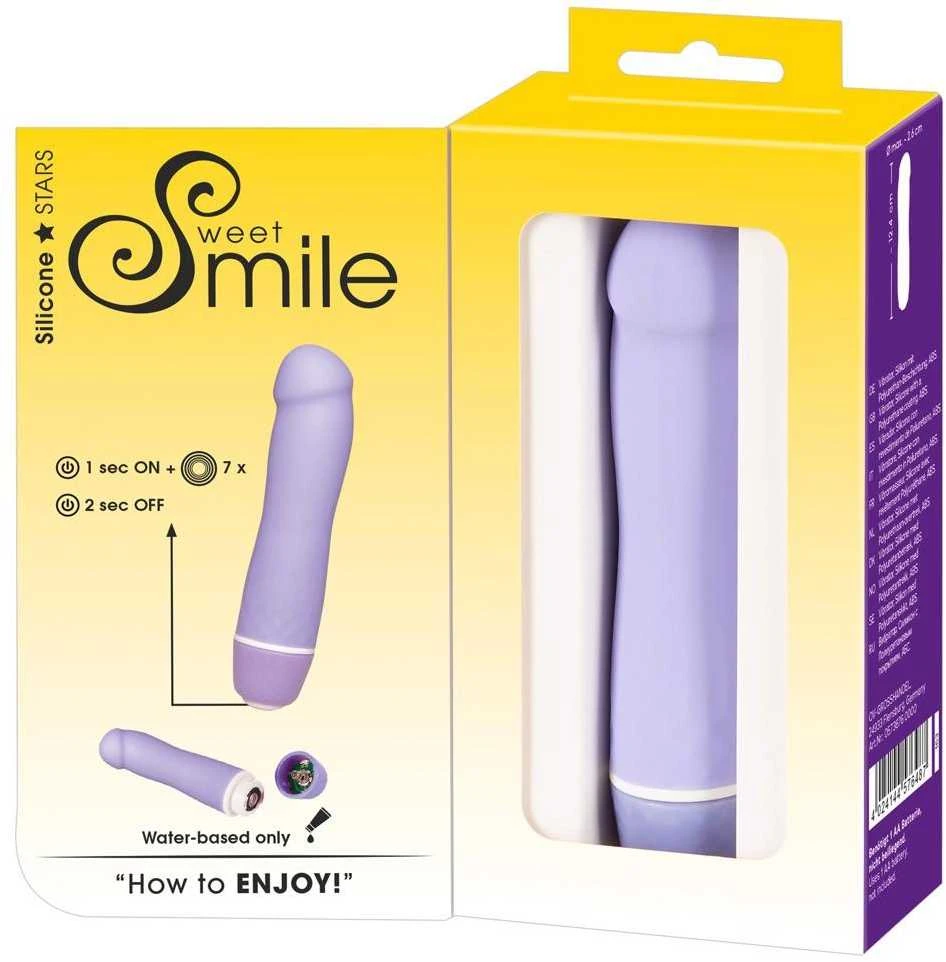 Sweety Sweet Smile Mini Vibrator Silikoninis vibratorius