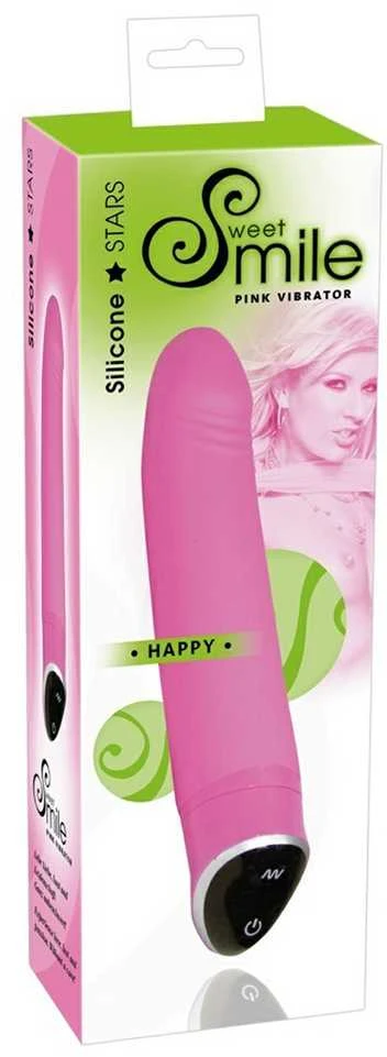 Sweet Smile Smile Happy Rožinė vibrator