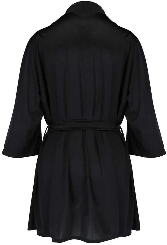 SYBILLA PEIGNOIR juodas L/XL - Casmir