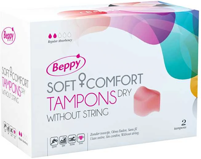 Tamponiniai-BEPPY SOFT&COMFORTTAMPONS DRY 2 VNT