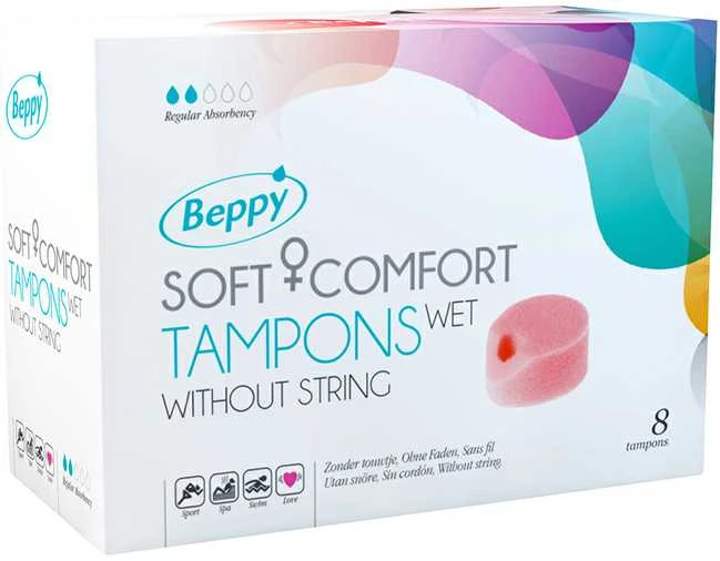 Beppy - Wet Tampons 8 pcs tamponai