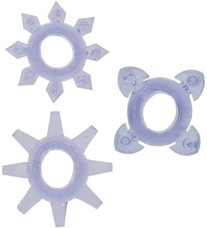 TOYJOY Tickle C-Rings Violetinė