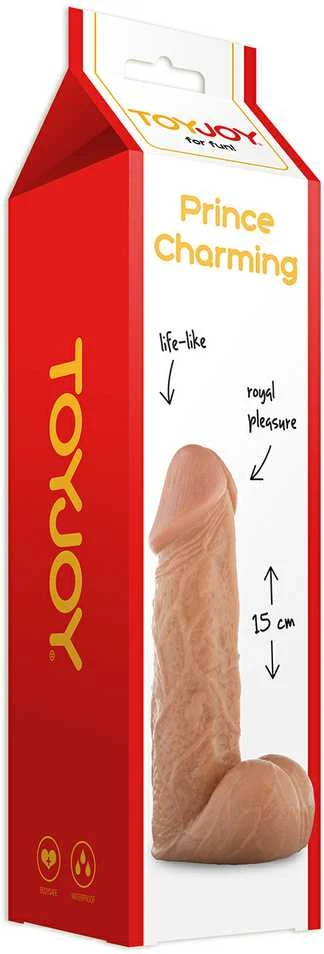 TOYJOY Dildo kaip tikras varpos realus dydis 15c