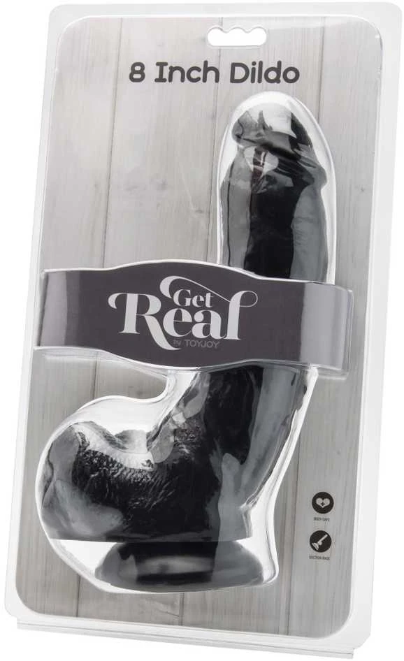 Dildo Get Real Juodas 8