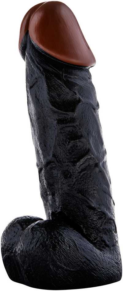 TOYJOY Dildo juoda tikroviška penio sekso narė 20cm