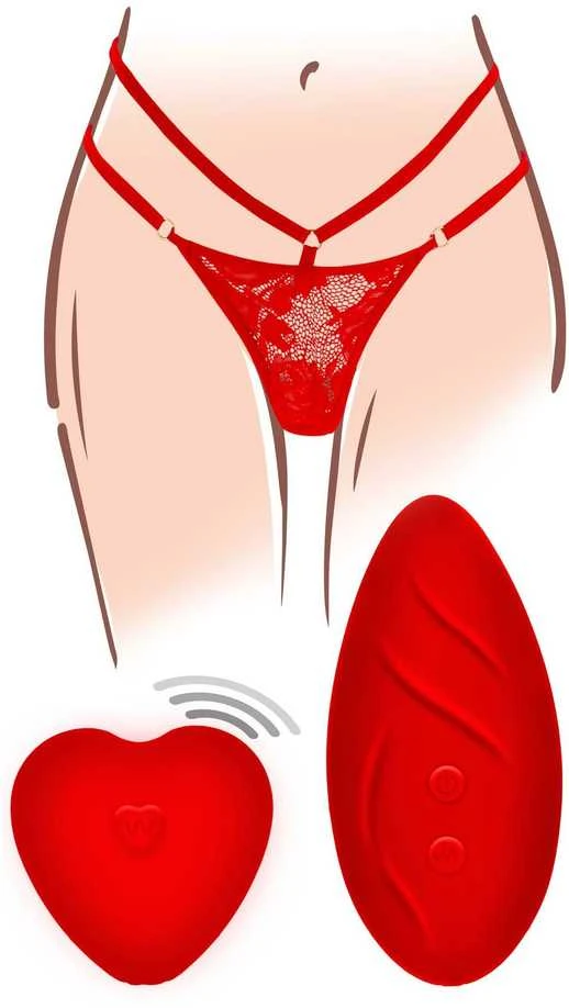 TOYJOY Divine Panty Vibe Raudona