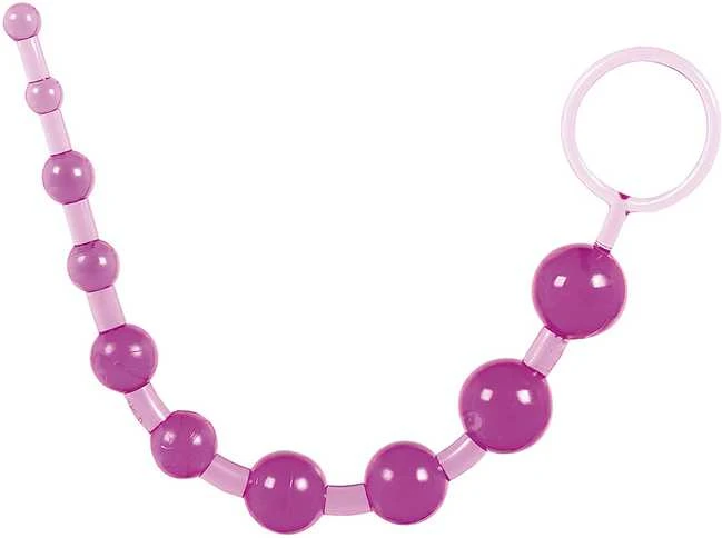 TOYJOY Ilgi analiniai karoliukai gelio rutuliukai 30cm sex