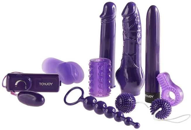 Toy Joy Mega Purple Erotinių žaislų rinkinys