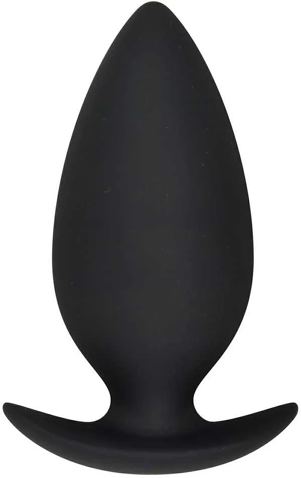 TOYJOY Large juoda analinis kištukas lygus silikoninis kištukas