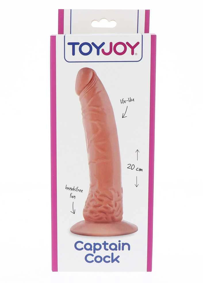 TOYJOY Erotinis dirbtinis penio siurbtukas sekso dildo 20cm