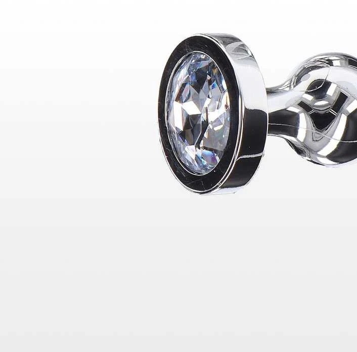 TOYJOY Star Deimantiniai žvaigždės karoliukai dideli sidabriniai