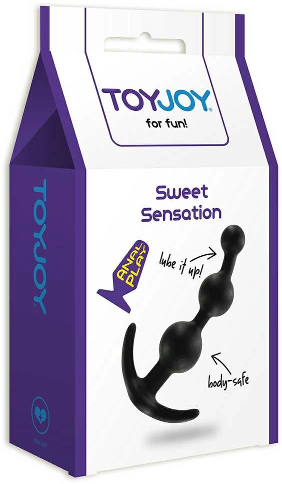 TOYJOY Analinis kištukas, kištukas, sekso kamuoliukai užpakaliukui, 13 cm