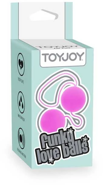Toy joy TOYJOY Makšties geišos kamuoliukai, skirti mankštinti kegelio raumenis